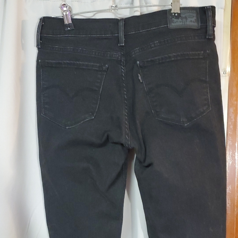 Signature by Levi Strauss Black Skinny Jeans 710 SuperSkinny - Picture 11 of 16